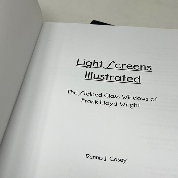 Light Screens Illustrated: Stained Glass Windows Frank Lloyd Wright Dennis Casey - Picture 5 of 11
